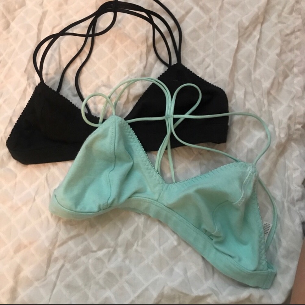 Victoria’s Secret cotton bralettes